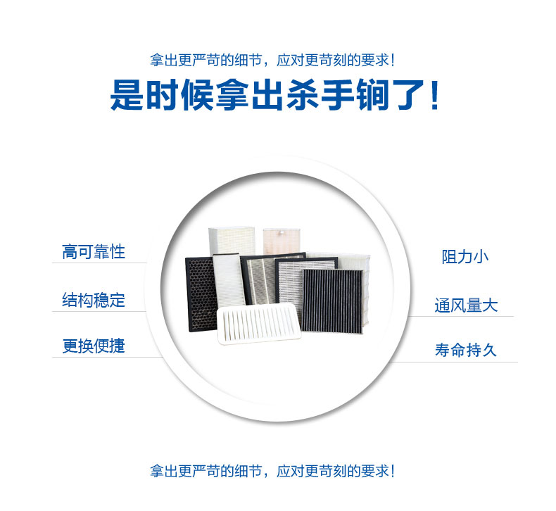 凈化機HEPA空氣過濾器