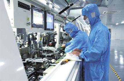 顯示器生產(chǎn)車間空氣過濾